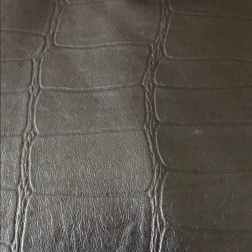 Rena Rowan 100 Percent Leather Skirt Gem